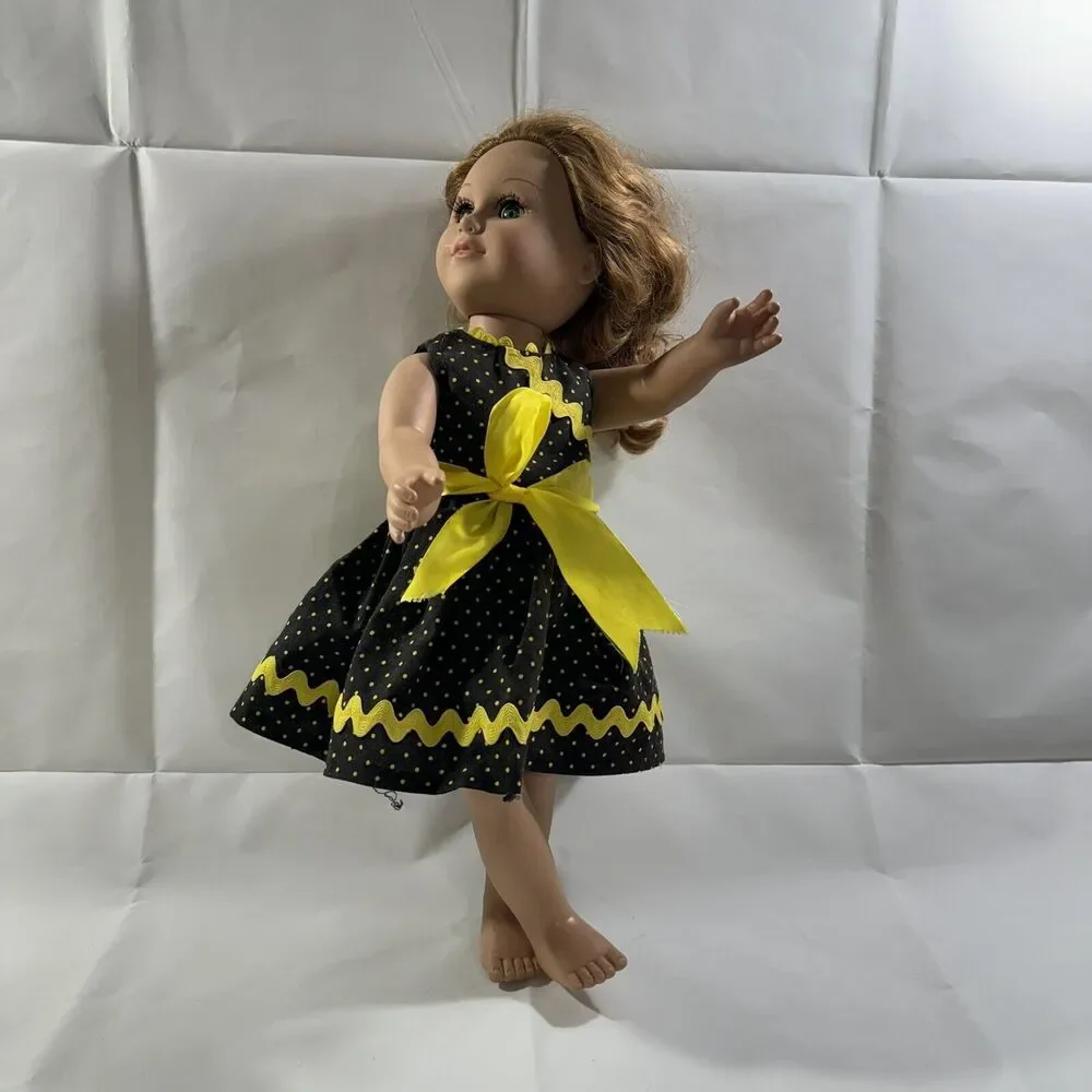 2013 Cititoy Brown Hair  Green Eyes # "GS126‎ GM15" 18"Doll - Picture 3 of 6